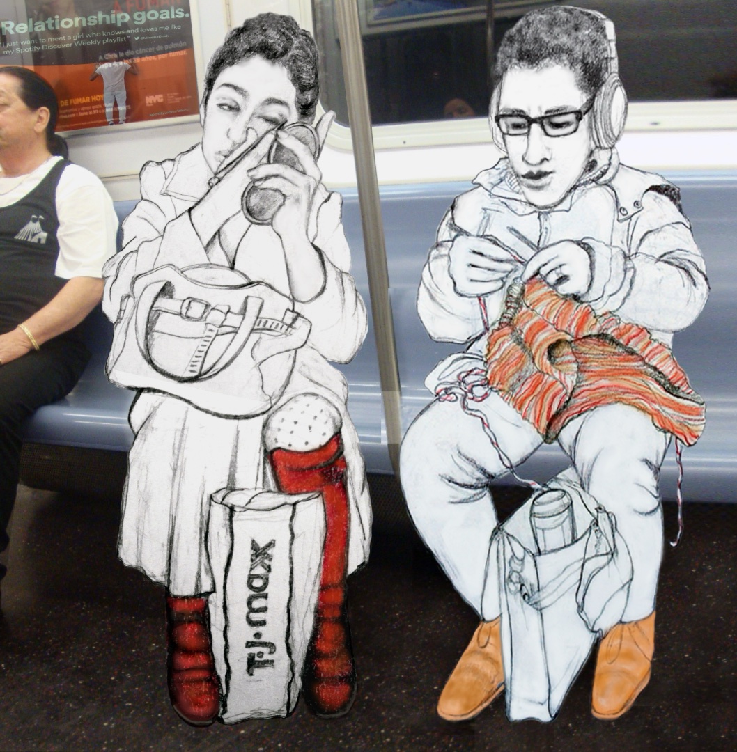 Knitting Man